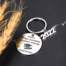 Load image into Gallery viewer, Funny Keychain Class Of 2022 Graduation Gifts for Her Him 2022 Senior High School Medical Master Nurse Student PHD College Graduation Gifts for Son Daughter 2022 Inspirational Grad Gifts for Women Men