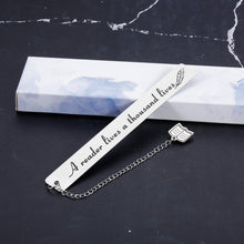 Load image into Gallery viewer, Bookmarks for Book Lovers Gifts for Women Men Stocking Stuffers for Women Men Stocking Stuffers for Teens Girls Boys Teacher Christmas Gifts for Women Friends Son Daughter Graduation Valentines Gifts