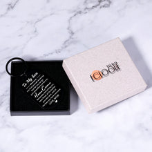Load image into Gallery viewer, Son Gifts from Mom to My Son I Love You Keychain Gifts for Him 21st Birthday Gifts for Son Him Stepson Adults Inspirational Graduation Christmas Valentines Coming-to-Age Back to School Gifts for Boys