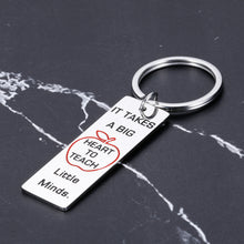 Load image into Gallery viewer, Teacher Gifts for Women Appreciation Keychain Montessori Gifts for Teachers Daycare Kindergarten Teacher Gifts Retirement Thank You Gifts End of Year Graduation Back to School Present