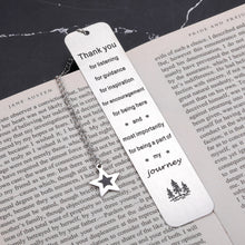 Load image into Gallery viewer, Thank You Gifts for Coworkers Boss Women Men Bookmark Employee Appreciation Gifts for Boss Teacher Leader Mentor Coworker Going Away Retirement Boss Day Gifts for Boss Lady Female Birthday Christmas