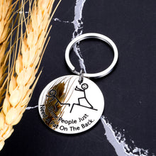 Load image into Gallery viewer, Funny Keychain Christmas Gifts for Best Friend Brothers Women Men Friendship Gifts for Sisters Bestie BFF Son Daughter Birthday Valentines Graduation Back to School Key Ring