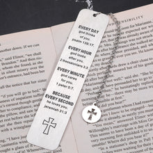 Load image into Gallery viewer, Christian gifts for Women Men Bible Verse Bookmark, Religious Gifts for Women Men, Bible Church Catholic Gifts for Women Men Friends Graduation Christmas Baptism Gifts for Girls Boys Stocking Stuffers