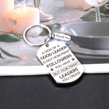 Load image into Gallery viewer, Boss Day Gifts for Women Men Office Keychain Thank You Boss Gifts for Leader Mentor Supervisor Christmas Birthday Farewell Retirement Gifts for Women Boss Lady Going Away Gifts for Friends Coworker