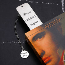 Load image into Gallery viewer, Leader Employee Appreciation Gifts Bookmark Boss Lady Gifts for Women Boss Day Thank You Gifts for Leader Boss Manager Supervisor Coworker Leaving Goodbye Retirement Gifts New Job Promotion Christmas