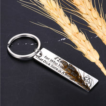 Load image into Gallery viewer, Funny Gifts Couple Lover Keychain for Husband Boyfriend Men Great Present That A for Fiance Hubby Birthday Wedding Anniversary Valentines Day Christmas Gag Pendant