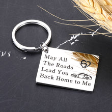 Load image into Gallery viewer, Husband Boyfriend Gifts Handsome Drive Key chain for Son Daughter from Dad Mom Graduation Gifts Long Distance Relationship Gifts for Car Drivers Men Women Come of Age Back to School Present