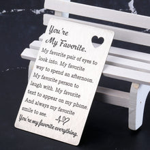 Load image into Gallery viewer, Stocking Stuffers for Men Boyfriend Christmas Gifts for Men Valentine’s Day Gifts for Him Boyfriend Husband Groom Wedding Anniversary Birthday Gift from Wife Girlfriend Couple Gift Wallet Card for Him