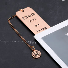 Load image into Gallery viewer, Teacher Appreciation Gifts, Teacher Gifts Bookmarks for Women Men from Students for Teacher’s Day Birthday Graduation Retirement Thank You Gifts for Teacher Christmas Gifts, Teacher Valentine Gift