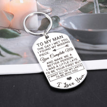 Load image into Gallery viewer, Birthday Gifts for Men, Keychain for Men, Top Gifts for Men, Gifts for Boyfriend Gifts, Engagement Gifts, Men Valentines Day Gifts for Husband Him, Anniversary for Him Husband Gifts from Wife