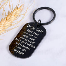 Load image into Gallery viewer, Stocking Stuffers for Teens Boys Girls Gift Ideas Drive Safe Keychain Gifts for Teens New Driver Sweet 16 Gifts for Girls Boys Christmas Gifts for Son Daughter Valentines Day Gifts for Kids from Mom