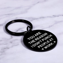 Load image into Gallery viewer, Office Gifts for Coworkers, Christmas Gifts for Coworkers, Funny Keychain for Coworker Leaving Promotion Boss Day Farewell Retirement Thank You Gifts for Women Men Manager, Employee Appreciation Gifts