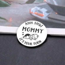 Load image into Gallery viewer, Stocking Stuffers for Men Women First Time Dad Mom Gifts Funny Christmas Gifts for New Mom Dad to Be Baby Shower Announcement Pregnancy Gifts for New Parents Gifts Fathers Day, Decision Double-Sided