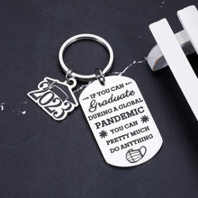 Load image into Gallery viewer, Funny Class of 2023 Graduation Gifts for Women Men Keychain 2023 Seniors High School College Graduation Gifts for Son Daughter Boys Girls Inspirational 2023 Grad Gifts for Her Him PHD Graduation Gifts