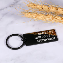 Load image into Gallery viewer, Funny Christmas Birthday Gifts Keychains for Teens Girls Boys Son Daughter from Mom Gag Gifts for Men Women Friends Valentines Graduation Stocking Stuffers Gifts for Teenagers Kids Don't Do Stupid