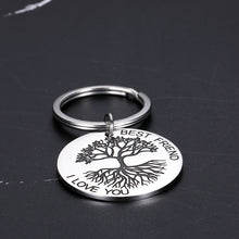 Load image into Gallery viewer, Best Friends Gifts for Women Sentimental Keychain for Her Girl Bestie Sister Close Friend Birthday Gift for BFF Friendship Present for Graduation Christmas Valentine's day Anniversary