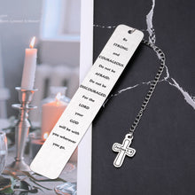 Load image into Gallery viewer, Christian Gifts for Women Girls Bookmark, Inspirational Bible Verse Religious Gifts for Women Men, Catholic Gifts for Women Men Friends Boy Girl Graduation Birthday Christmas Easter Strong Woman Gifts