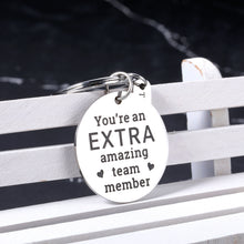 Load image into Gallery viewer, Thank You Gifts Keychain Employee Team Appreciation Gift for Women Men Colleagues Boss Staff Team Member Coach Leader Friends Coworker Leaving Going Away Farewell Boss Day Retirement Gifts Christmas