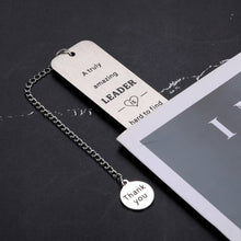 Load image into Gallery viewer, Boss Lady Gifts for Women, Boss Day Gifts, Boss Gifts for Women Men Thank You Gifts Bookmark for Leader Boss Supervisor Coworker Leaving Going Away Goodbye Retirement Gifts New Job Promotion Christmas