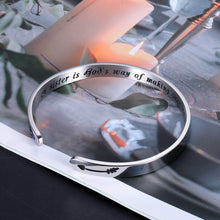 Load image into Gallery viewer, Sisters Gifts Christmas Present, Inspirational Cuff Bangle, Sister in Law Gifts, Sister Bracelet, Sister Birthday Gifts from Sister Women Teen Girls, Motivational Sister Jewelry for Valentine’s Day