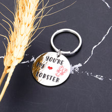 Load image into Gallery viewer, You’re My Lobster Keychain Friends TV Show Merchandise Best Friend Gift for Men Women Gift for Boyfriend Girlfriend BFF Besties Back to School Graduation Presents Birthday Christmas Jewelry