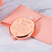Load image into Gallery viewer, Stocking Stuffers for Women Sister Christmas Makeup Mirror Gifts for Women Best Friends Sister Birthday Gifts from Sister Brother Sweet Wedding Valentines Day Gifts for Sister Women Teen Girls Gifts