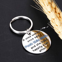 Load image into Gallery viewer, Funny Gifts Inspirational Keychain for Women A Wise Woman Once Said Keyring Present for Mom Sister Wife Daughter Teen Girls Best Friend Birthday Valentine's day Christmas Graduation Jewelry