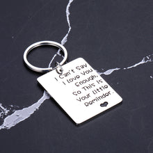 Load image into Gallery viewer, Appreciation Gifts for Wife Husband Inspirational Keychain I Can’t Say I Love You Enough Long Distance Relationship Gifts for Couples Boyfriend Girlfriend BFF Christmas Birthday Anniversary Jewelry