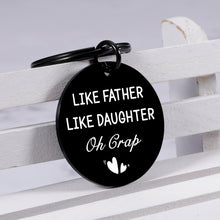 Load image into Gallery viewer, Funny Dad Gifts for Fathers Day for Dad Husbands from Kids Wife Daughter Keychain for Men, Stepdad Dad Birthday Gift from Daughter, New Dad Daddy Gifts from Wife, Dad Valentines Christmas Gifts