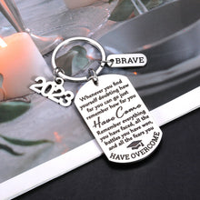 Load image into Gallery viewer, Inspirational 2023 Graduation Gifts Keychain Christmas Ornament Medical High School College Graduation Gifts for Her Him Doctor Nurse Grad Gifts for Graduates Women Men Friend Master Senior Students