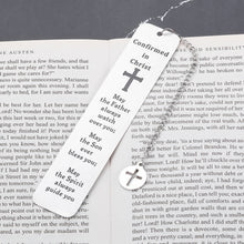 Load image into Gallery viewer, Confirmation Gifts for Teenage Boys Girls, Christian Religious Gifts for Women Men, Bible Bookmark Church Catholic Confirmation Baptism Gifts for Girl Boy Christmas Pastor Appreciation Spiritual Gifts