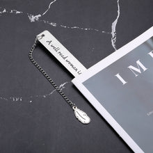 Load image into Gallery viewer, Bookmark for Book Lovers Gifts for Women Stocking Stuffers for Women Teens Girls Teacher Christmas Gifts for Women Mom Coworker Boss Lady Daughter Graduation Birthday Valentines Gifts for Friends Nerd