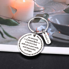 Load image into Gallery viewer, Going Away Gifts for Coworker Leaving Gifts, Retirement Gifts for Women Men, Employee Appreciation Gifts, Thank You Gifts Keychain for Colleagues Leader Coworker Christmas Farewell Office Work Gifts