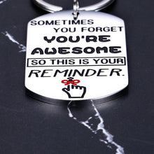 Load image into Gallery viewer, Inspirational Gifts for Women Funny Christmas Keychain Best Friend Gift for Birthday Anniversary Valentines Day Thank You Gift for Coworker Boss Graduation Present for Daughter Son from Dad Mom