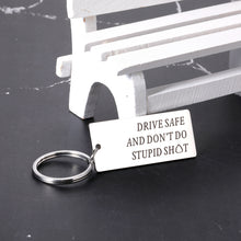 Load image into Gallery viewer, Funny Christmas Birthday Gifts for Teens Girls Boys Son Daughter from Mom Don't Do Stupid Keychains Gag Gifts for Men Women Friends Valentine Day Graduation Stocking Stuffers Gifts for Teenagers Kid