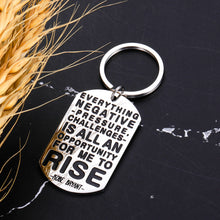 Load image into Gallery viewer, Kobe Gifts for Men Motivational Quote Keychain Mamba Mentality Keyring Tag for Teen Boys Son Athletic Player Hoops Team Coach LA Lakers Fan for Birthday Christmas Basketball Sports Events