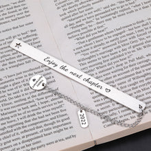 Load image into Gallery viewer, Enjoy the Next Chapter Bookmark Happy Retirement Gifts for Women Men 2022 Best Retirement Gifts for Teacher Coworker Boss Lady Coach Nurses, Retirement Gifts for Friends Family, Thank You Retired Gift