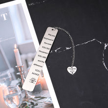 Load image into Gallery viewer, Coworker Gifts for Women Men Thank You Bookmark with Chain for Book Lovers Colleagues Boss Friends Going Away Gift for Coworker Leaving Birthday Retirement Farewell Gifts Female Male Inspirational