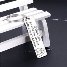 Load image into Gallery viewer, Funny Gifts Couple Lover Keychain for Husband Boyfriend Men Great Present That A for Fiance Hubby Birthday Wedding Anniversary Valentines Day Christmas Gag Pendant