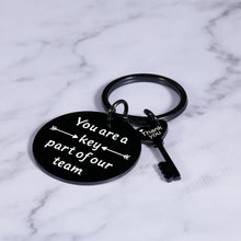 Load image into Gallery viewer, Office Gifts for Coworkers, Employee Christmas Gifts for Coworkers, Thank You Gifts for Women Men Boss Coach Leader Coworker Leaving Retirement Boss Day Gifts, Employee Appreciation Gifts Keychain