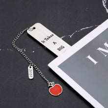 Load image into Gallery viewer, Thank You Gifts for Teacher Gifts for Women Men Bookmark with Chain 2022 for Book Lovers Teacher Appreciation Gifts for Him Her Valentines Day Retirement Birthday Graduation Present from Student