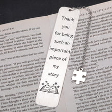 Load image into Gallery viewer, Teacher Appreciation Gifts Bookmark for Women Men Book Lovers Thank You Gifts for Teacher Tutor Mentor Professor Coworker Friends Teacher Back to School Christmas Valentine Gifts Birthday Retirement