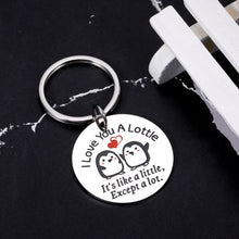 Load image into Gallery viewer, Valentines Day Gifts for Him Her, I Love You Gifts for Her Him Keychain for Boyfriend Husband from Girlfriend Wife, Engagement Christmas Anniversary Birthday Gifts for Men Women Romantic Couple Gifts