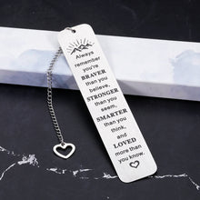 Load image into Gallery viewer, Bookmarks for Book Lovers Gifts Stocking Stuffers for Women Men Teens Boys Girls Gift Ideas Christmas Gifts for Women Men Friends Son Daughter Graduation Back to School Valentines Gifts Inspirational