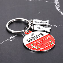 Load image into Gallery viewer, Dad Gifts for Father’s Day Gifts for Dad from Kids Daughter Son Fishing Keychain for Men Dad Christmas Valentines Birthday Gifts for Dad Fishing Husband from Wife Grandpa Stepdad New Dad to Be Gifts