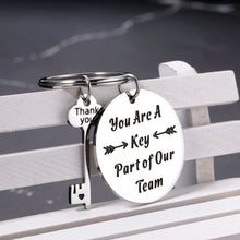 Load image into Gallery viewer, Office Thank You Gifts Coworker Keychain for Men Women Boss Lady Coach Friends Manager Team Employees Appreciation Gift Boss Day Leaving Going Away Goodbye Retirement Farewell Gifts Birthday Christmas