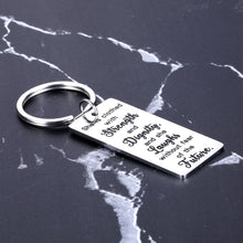 Load image into Gallery viewer, Gifts for Women Teen Girls Inspirational Keychain Gifts for Best Friends Proverbs 31:25 Birthday Christmas Present for Girlfriend Daughter Sister Graduation Back to School Key Ring for College Senior
