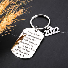 Load image into Gallery viewer, Graduation Gifts for Her Him 2022, Graduation Keychain 2022 College Medical High School Graduation Gifts for Boys Girls Master Nurse, Senior 2022 keychain, Inspirational Class of 2022 Graduate Gifts