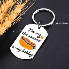 Load image into Gallery viewer, Funny Couple Gifts for Men Boyfriend Valentines Day Gifts for Him Her Keychain for Boyfriend Husband from Girlfriend Wife Anniversary Engagement Wedding Birthday Gift for Men Women Lover Gifts for Him