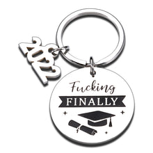 Load image into Gallery viewer, Funny 2022 Graduation Gifts for Him Her Senior 2022 Keychain for Men Women College Medical Law High School Graduation Gifts for Boys Girls Master Nurse Class of 2022 Graduate Gifts from Friend Mom Dad
